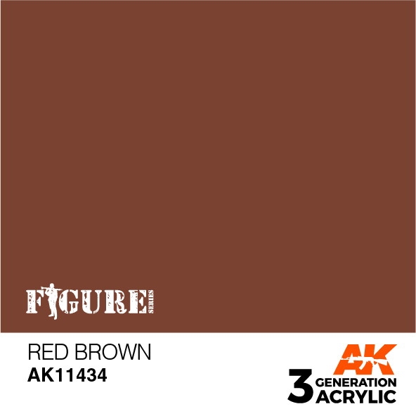【新製品】AK11434 レッドブラウン 【AKアクリル3G (サードジェネレーション)】