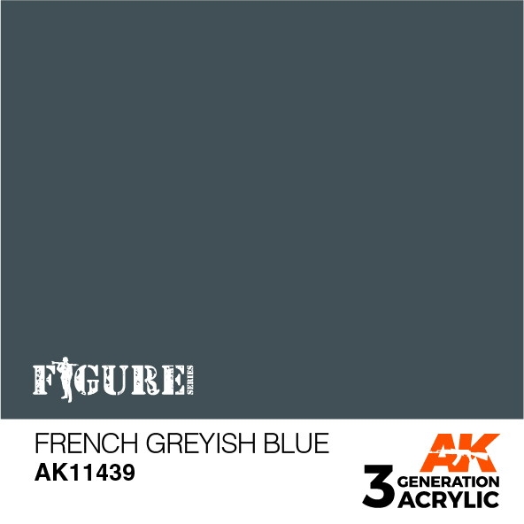 【新製品】AK11439 フレンチグレイッシュブルー 【AKアクリル3G (サードジェネレーション)】