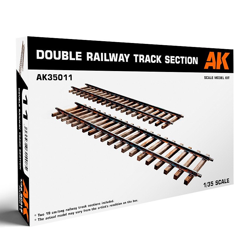 【新製品】AK35011 鉄道線路セクション