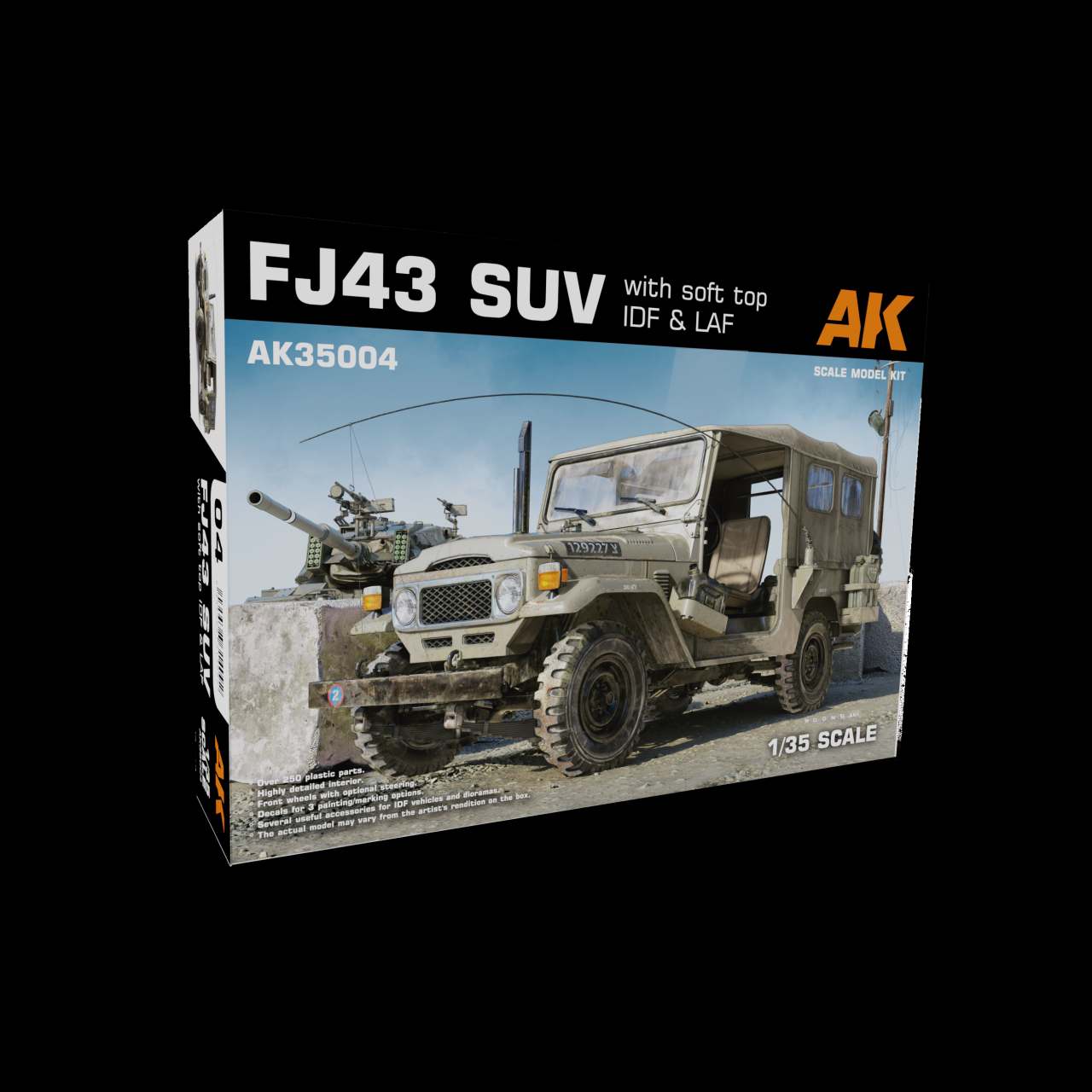 【新製品】AK35004 FJ43SUV イスラエル国防軍