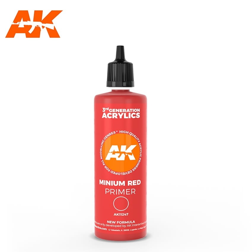 【新製品】AK11247 レッド・プライマー 100ml【AKアクリル3G (サードジェネレーション)】