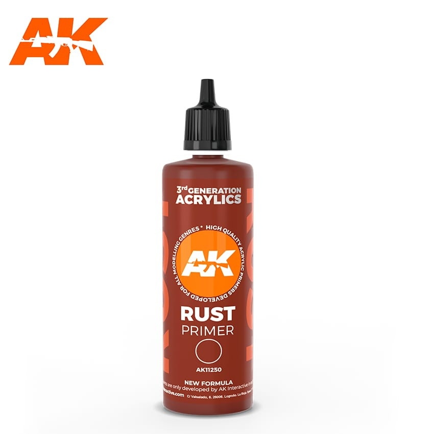 【新製品】AK11250 ラスト・プライマー 100ml【AKアクリル3G (サードジェネレーション)】