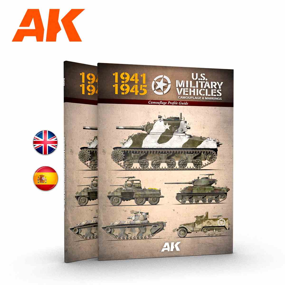 【新製品】AK642 WWII アメリカ軍用車輌 1941-45