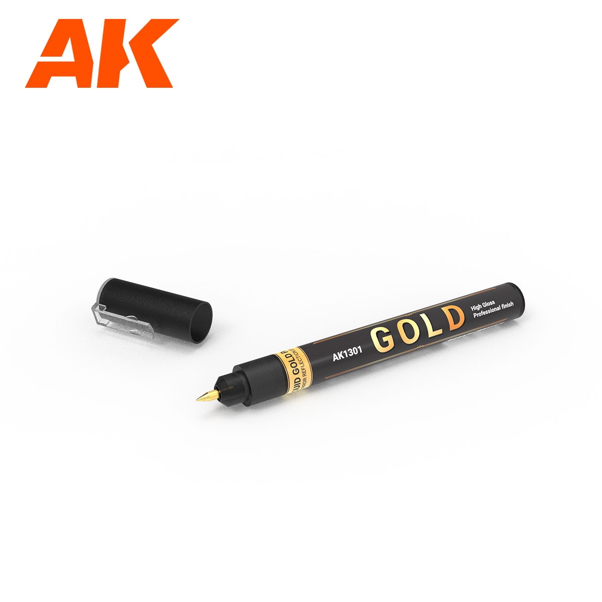 【新製品】AK1301 メタリックリキッドマーカー・ゴールド