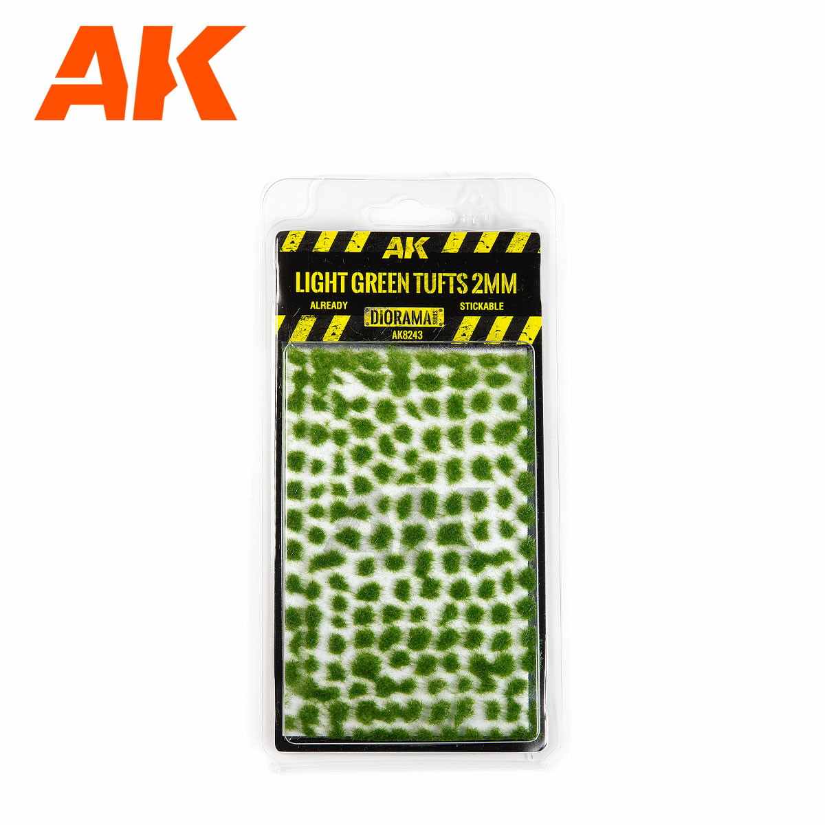 【新製品】AK8243 ライトグリーン タフト 2mm