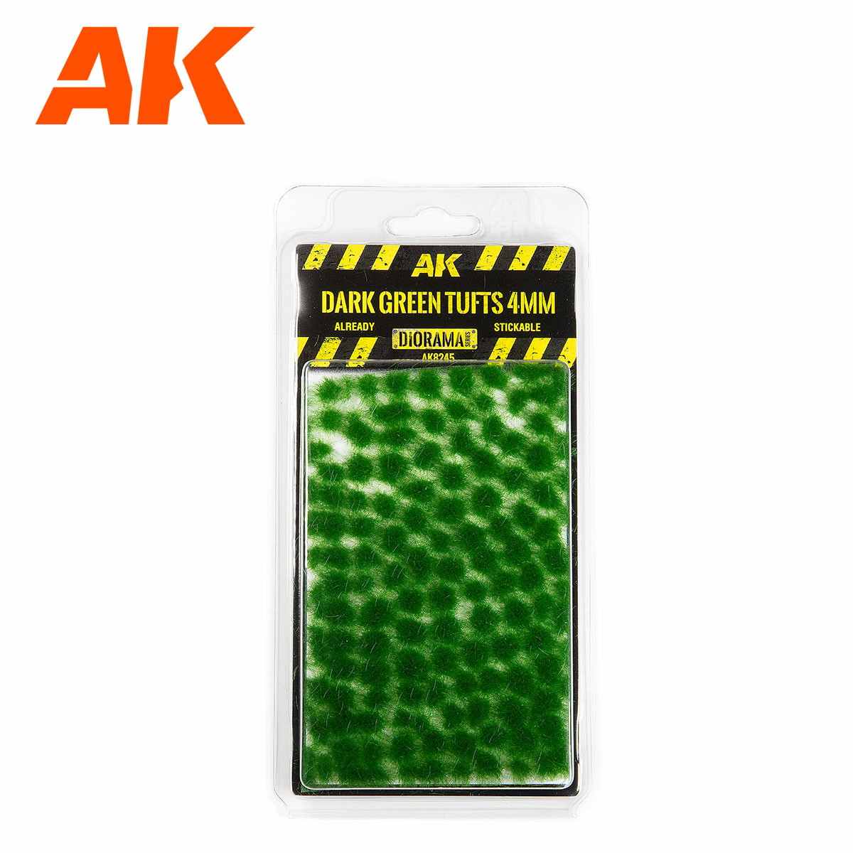 【新製品】AK8245 ダークグリーン タフト 4mm