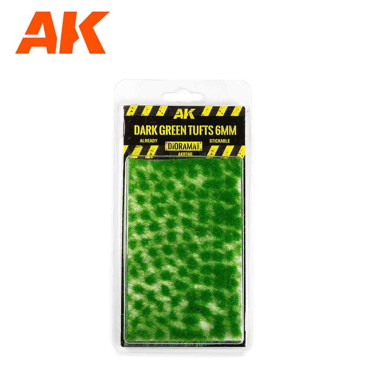 【新製品】AK8246 ダークグリーン タフト 6mm