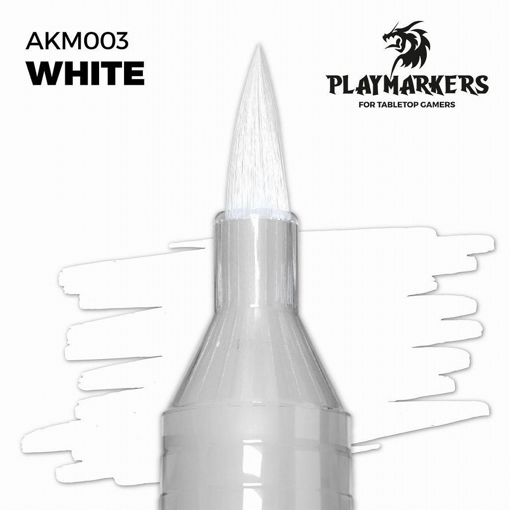 【新製品】AKプレイマーカー AKM003 ホワイト