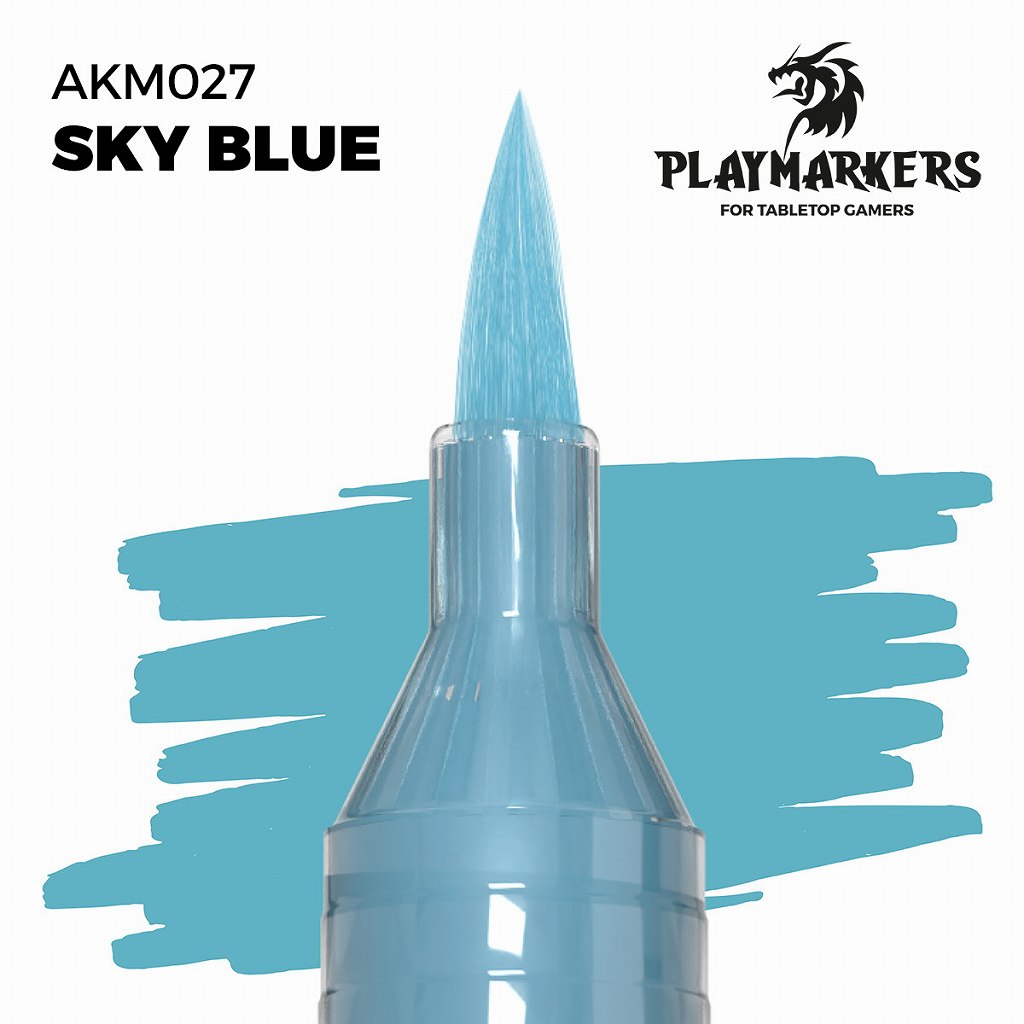 【新製品】AKプレイマーカー AKM027 スカイブルー