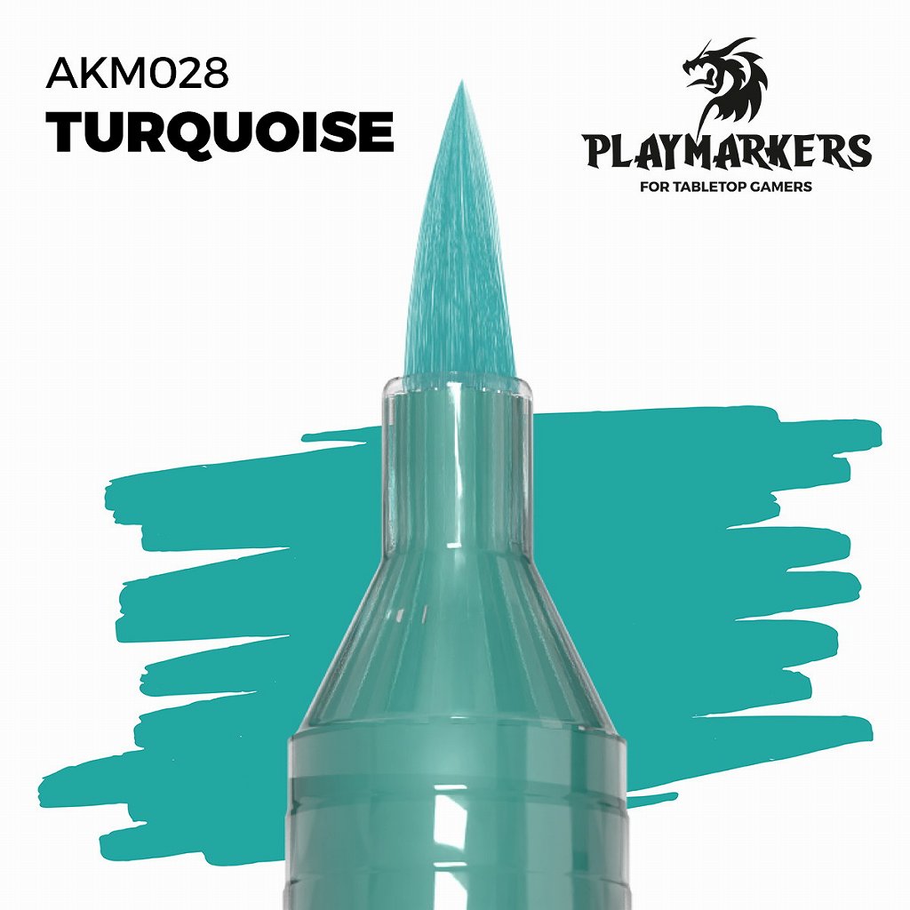 【新製品】AKプレイマーカー AKM028 ターコイズ