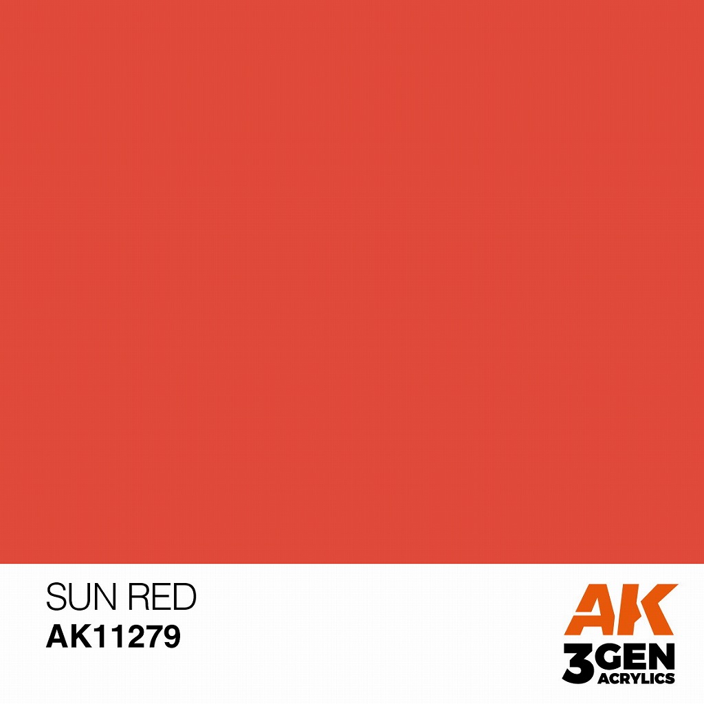 【新製品】AK11279 [3G]カラーパンチ・サンレッド