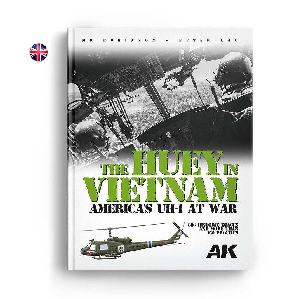 【新製品】AK130037 UH-1 ヒューイ ヘリコプター in ベトナム
