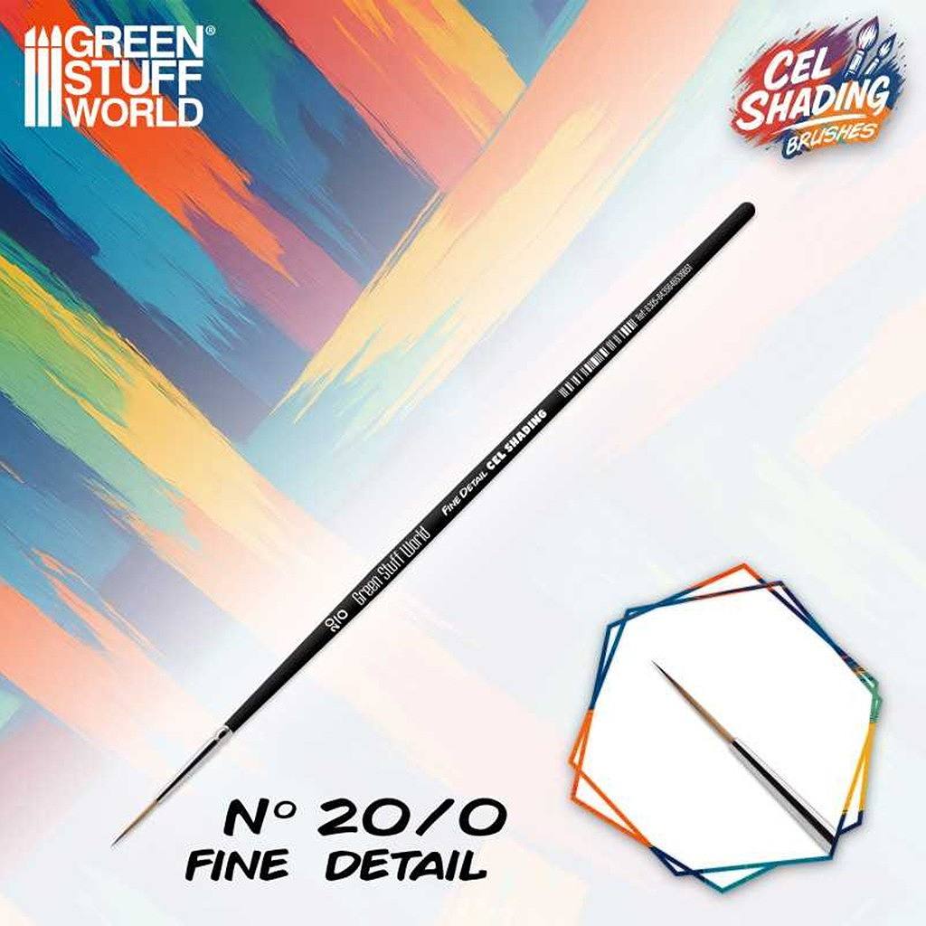 【新製品】GSWD-6305 合成セルシェーディングブラシ20/0