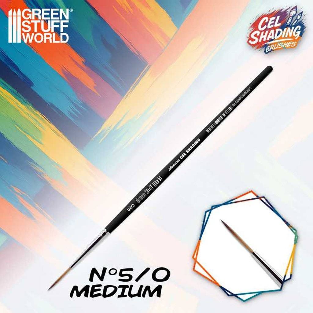 【新製品】GSWD-6307 合成セルシェーディングブラシ5/0