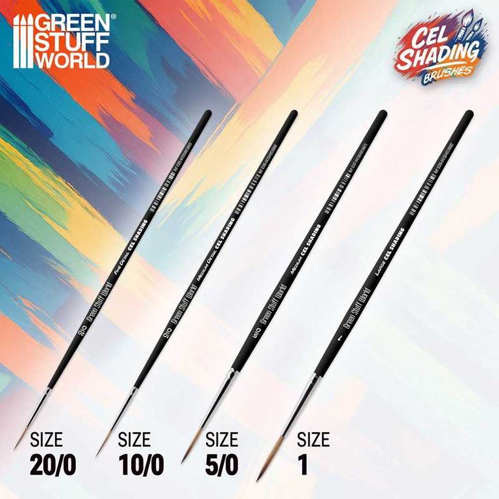 【新製品】GSWD-14169 合成セルシェーディングブラシセット