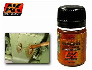 【再入荷】AK046 グリーン塗装用ライトラスト