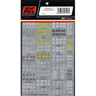 【新製品】[8436535571070] AK107)ドイツ SS武装親衛隊師団マーキング集