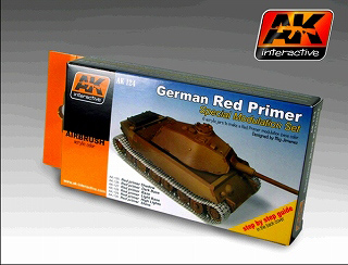 【新製品】[8436535571241] AK124)ドイツ軍 レッドプライマー用モジュレーションセット