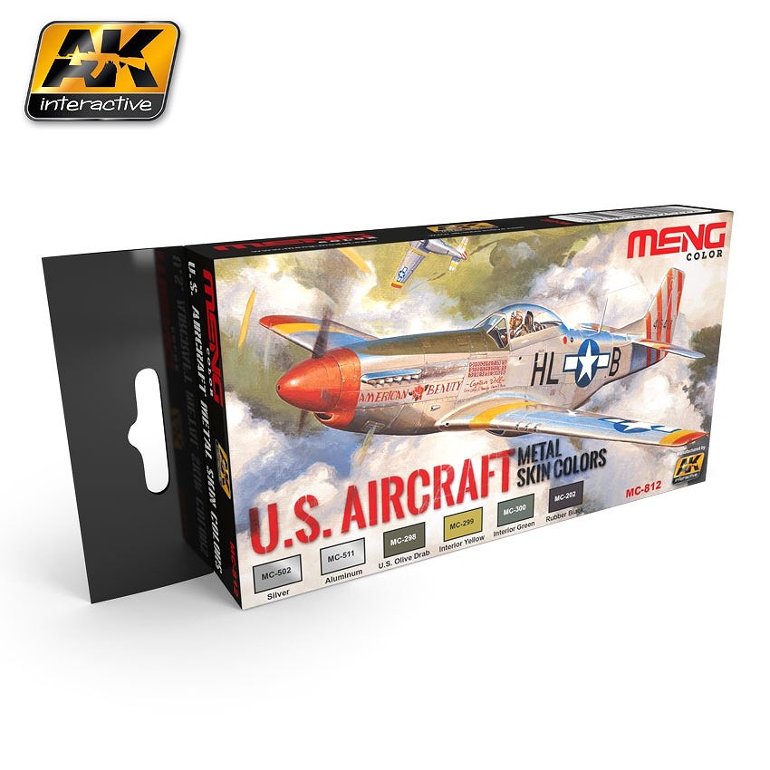 【新製品】MC812)アメリカ航空機 メタルスキンカラーズ