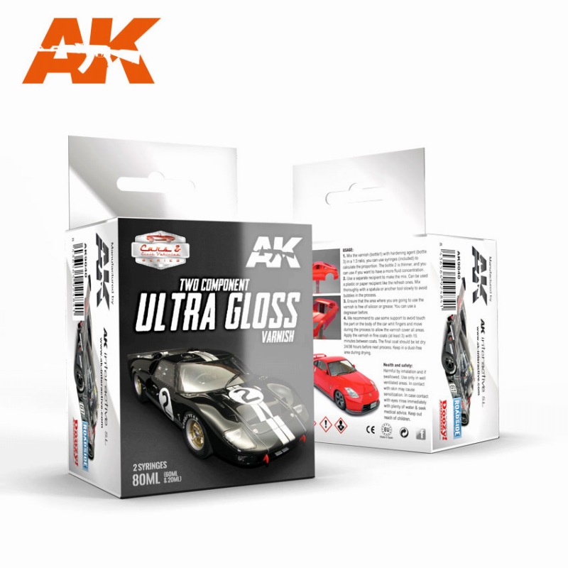 【新製品】AK9040 2液式ウルトラグロスバーニッシュ