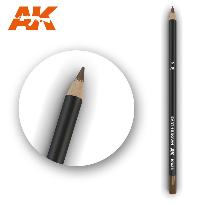 【新製品】AK10028 ウェザリングペンシル アースブラウン