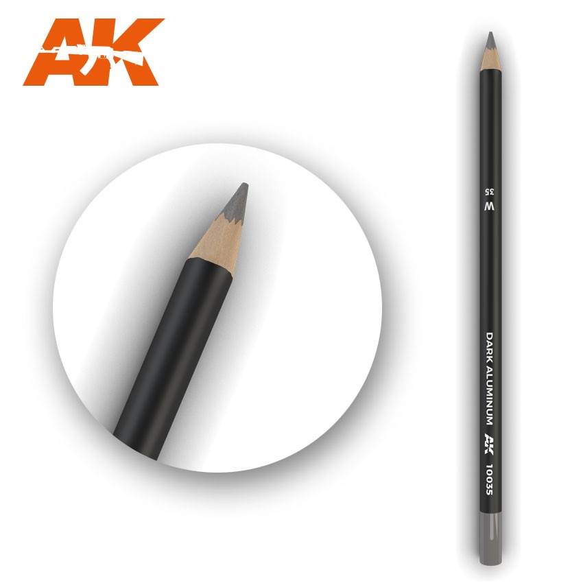 【新製品】AK10035 ウェザリングペンシル ダークアルミニウム