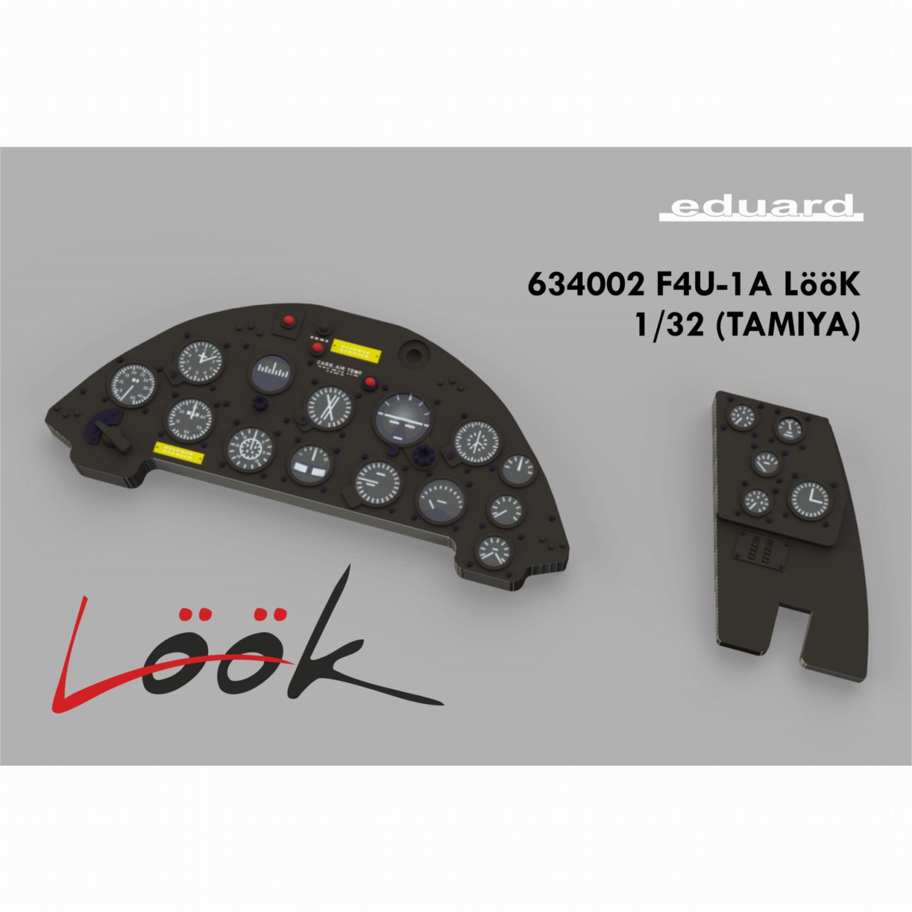 【新製品】ルック634002 ヴォート F4U-1A コルセア 計器盤