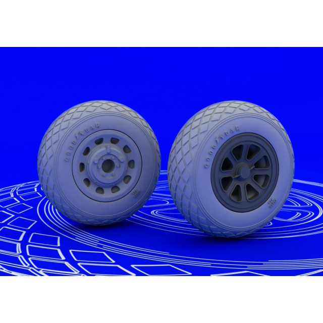 【新製品】[8591436480921] ブラッシン648092)P-51 マスタング 車輪