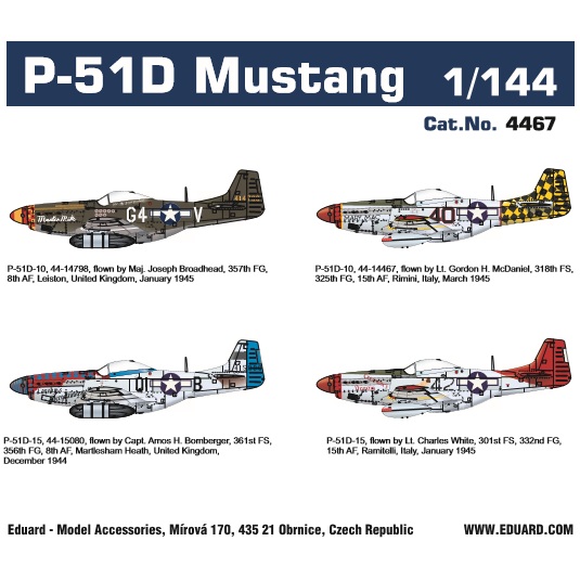 【新製品】4467 ノースアメリカン P-51D マスタング スーパー44