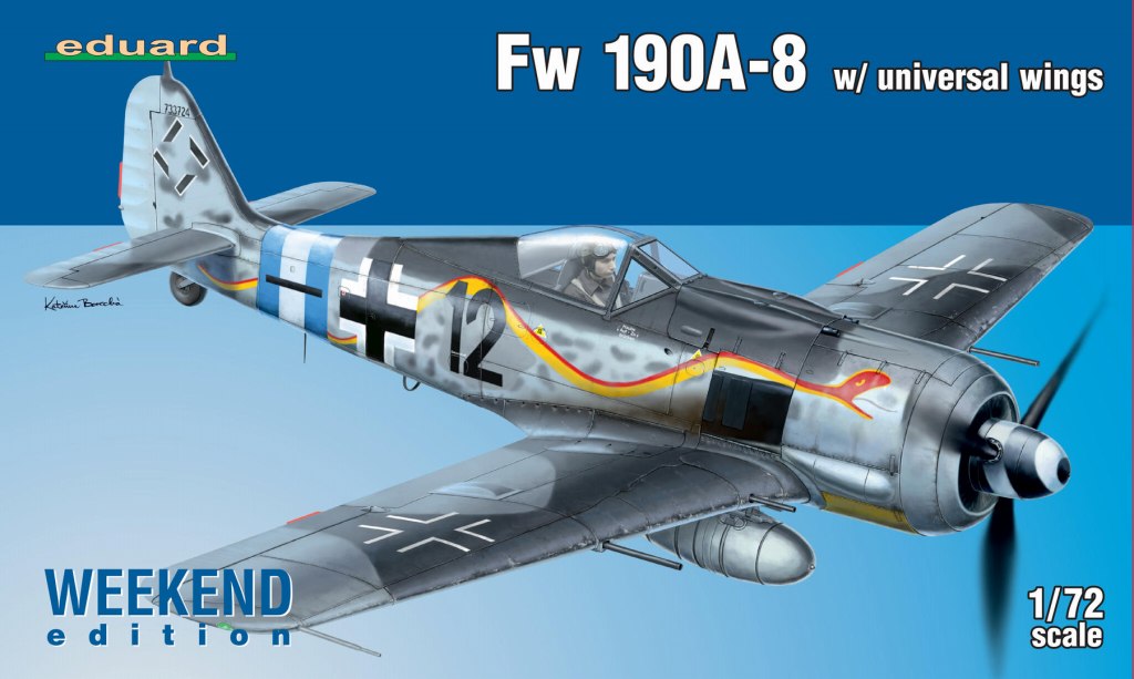 【新製品】7443)フォッケウルフ Fw190A-8 ユニバーサルウイング ウィークエンドエディション