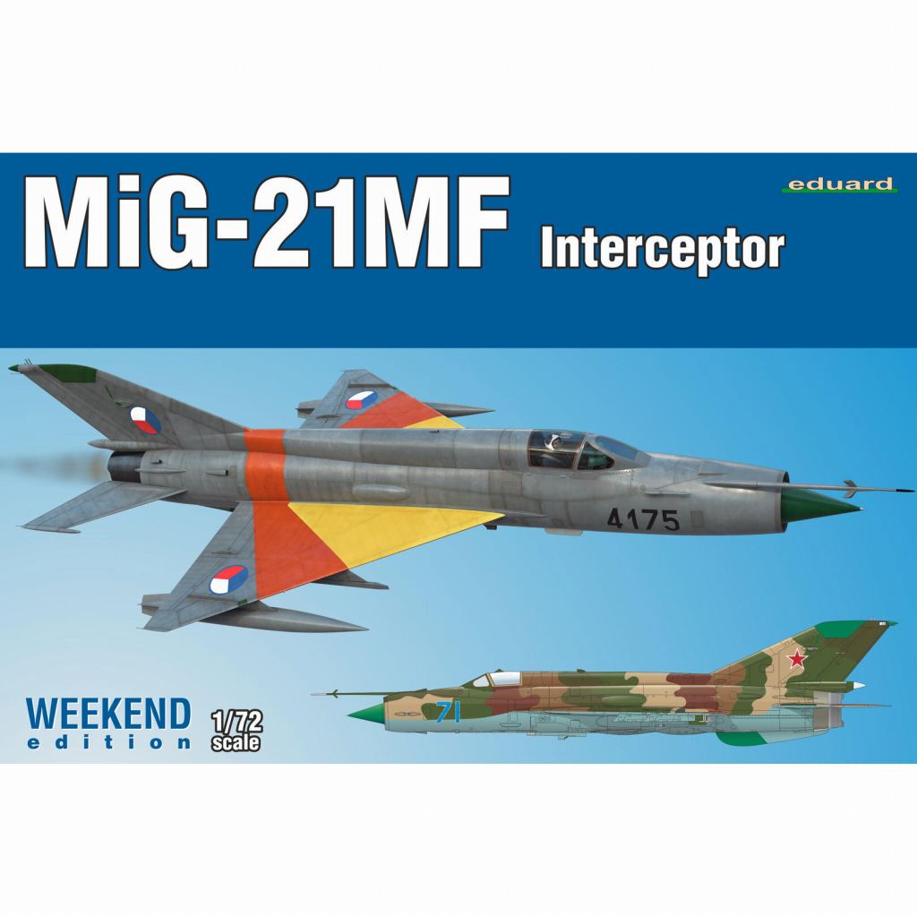 【新製品】7453 ミグ MiG-21MF フィッシュベッド 迎撃機型 ウィークエンドエディション