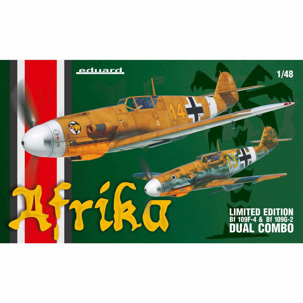 【新製品】11116 メッサーシュミット Bf109F-4&G-2 アフリカ デュアルコンボ