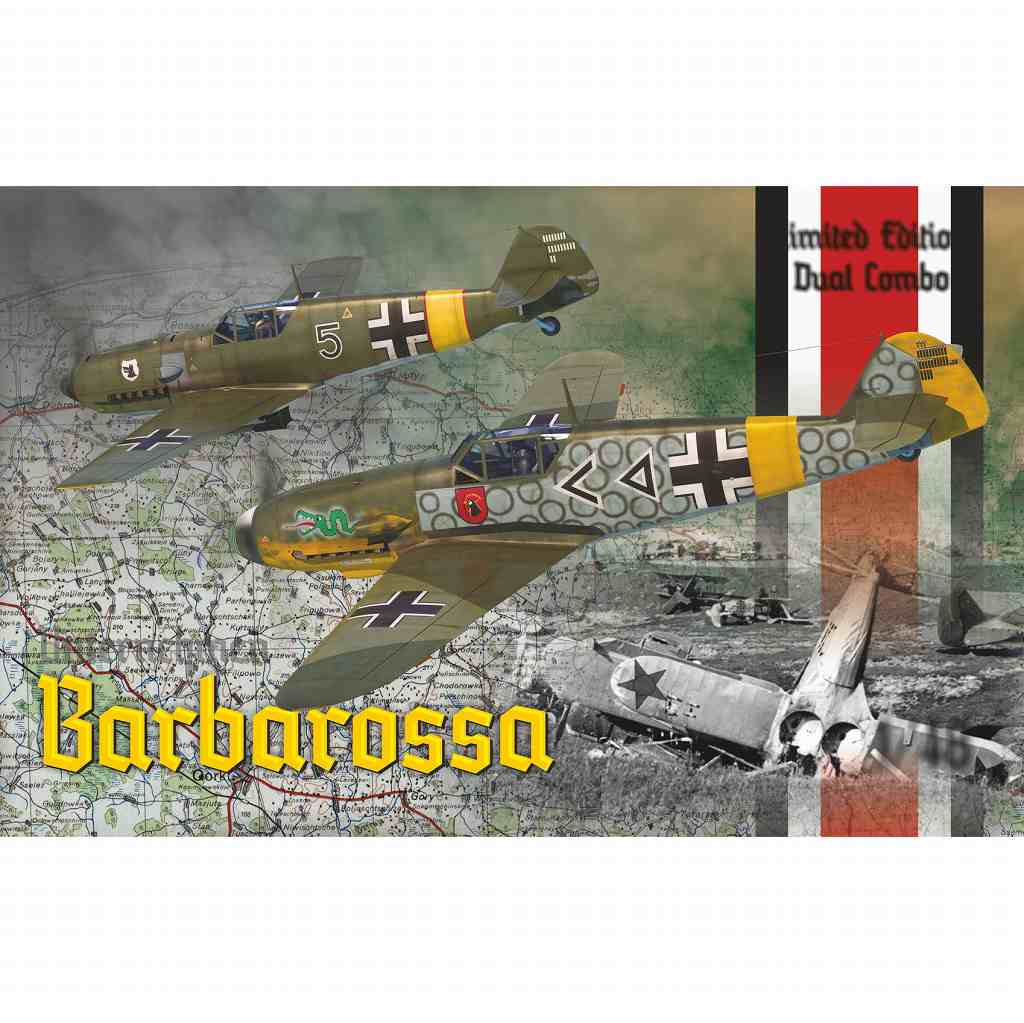 【新製品】11127 ｢バルバロッサ作戦｣ メッサーシュミット Bf109E/F デュアルコンボ リミテッドエディション