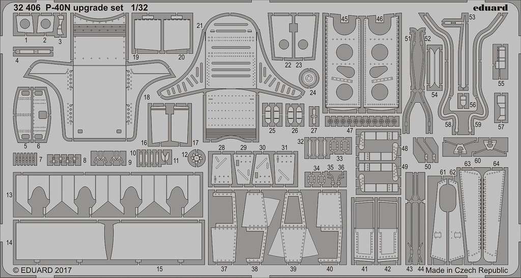 【新製品】32406)P-40N ウォーホーク