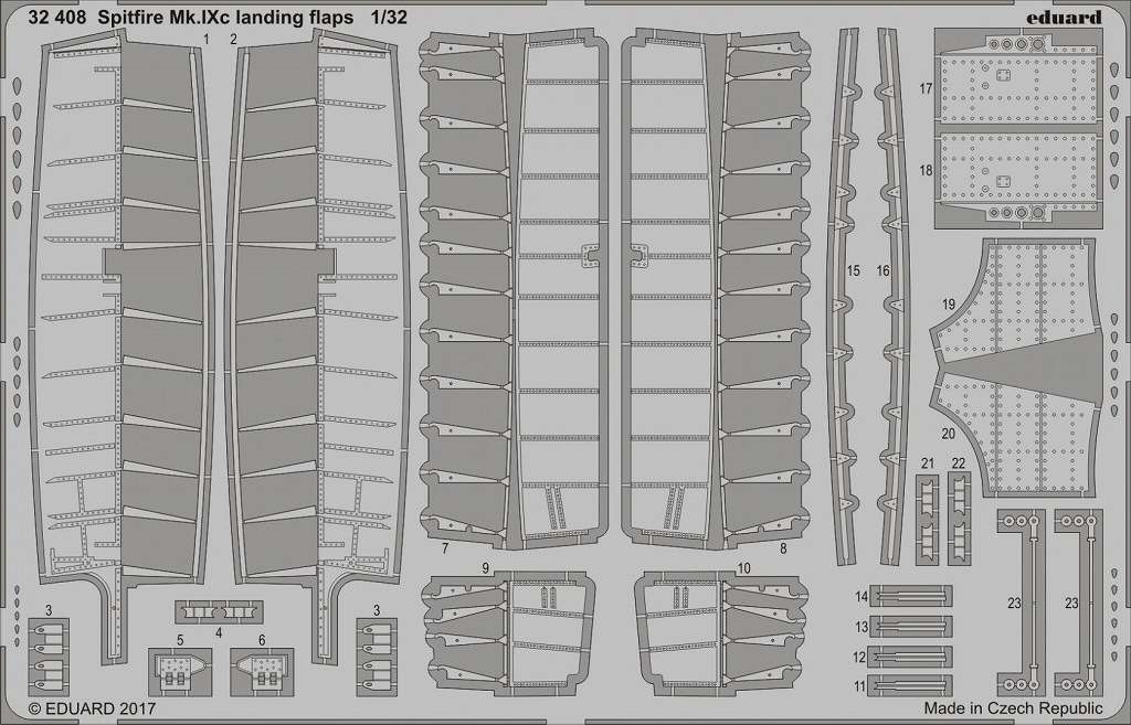 【新製品】32408)スピットファイアMk.IXc ランディングフラップ