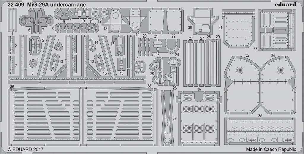 【新製品】32409)MiG-29A フルクラム 降着装置