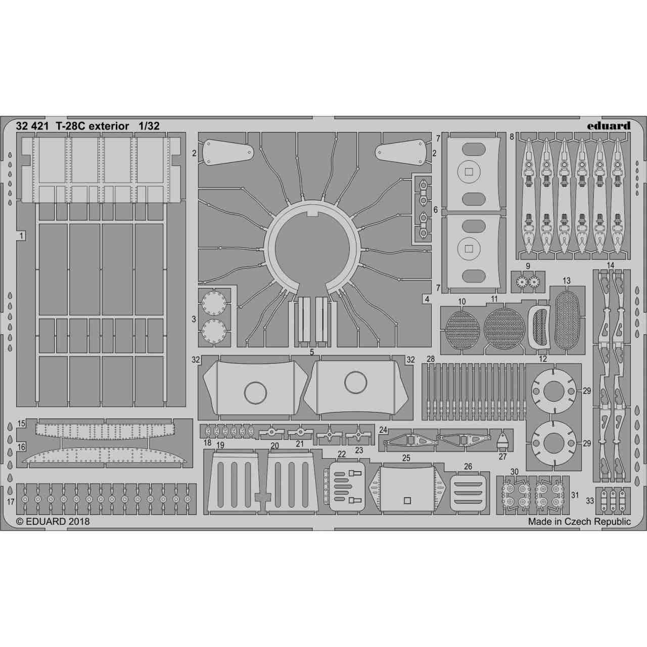 【新製品】32421 T-28C トロージャン 外装