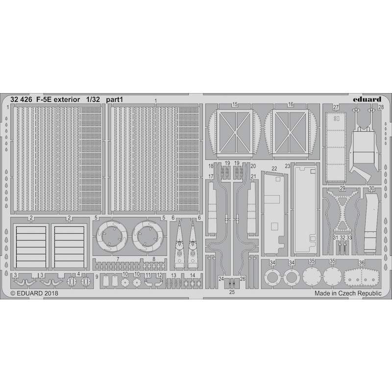 【新製品】32426 ノースロップ F-5E タイガーII 外装