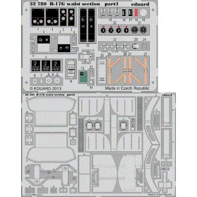 【新製品】[8591437327805] 32780)塗装済 B-17G フライングフォートレス 胴体内装