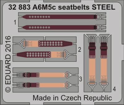 【新製品】32883)塗装済 三菱 A6M5c 零式艦上戦闘機 五二型丙 シートベルト