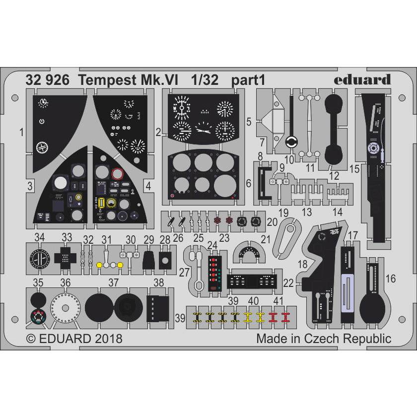 【新製品】32926 塗装済 ホーカー テンペスト Mk.VI