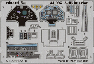 【新製品】[8591437330959] 33095)塗装済 A-4E スカイホーク 計器盤