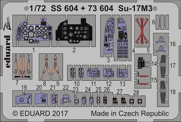 【新製品】SS604)塗装済 Su-17M3