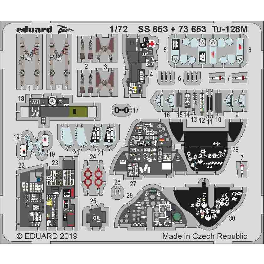 【新製品】SS653 塗装済 Tu-128M フィドラー