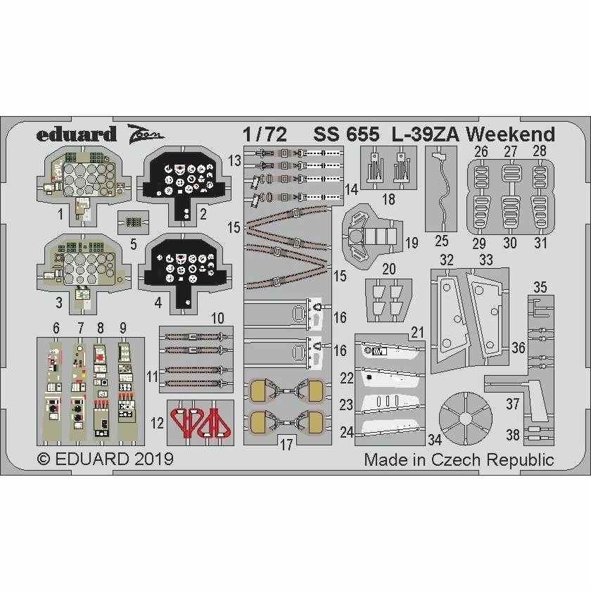 【新製品】SS655 塗装済 L-39ZA