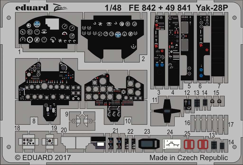 【新製品】FE842)塗装済 Yak-28P