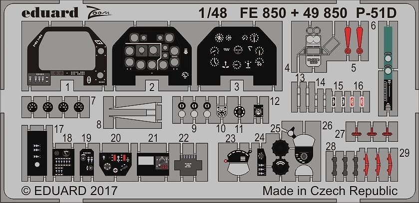 【新製品】FE850)塗装済 P-51D