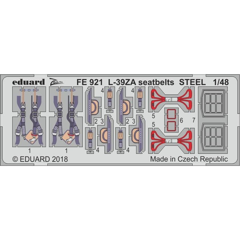 【新製品】FE921 塗装済 アエロ L-39ZA アルバトロス シートベルト