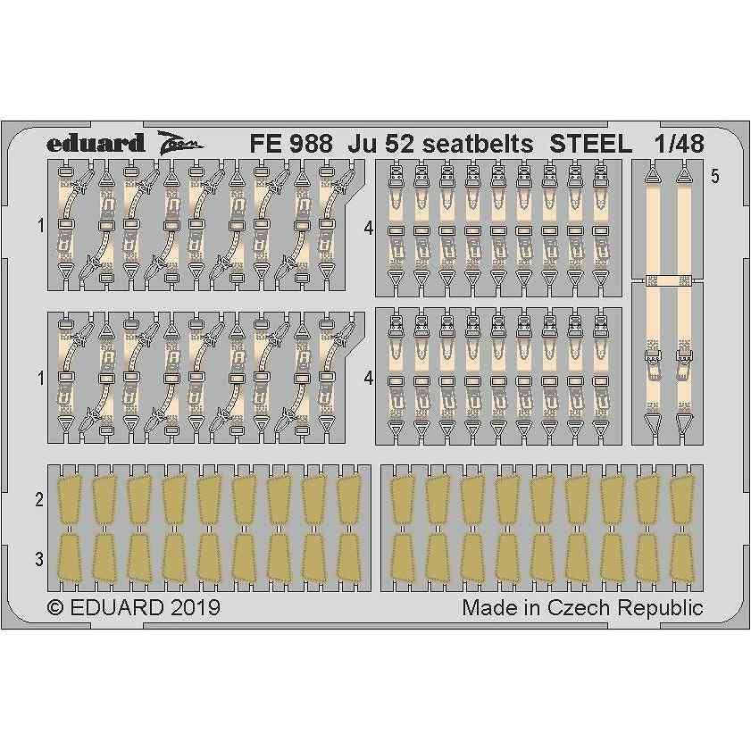 【新製品】FE980 塗装済 スーパーマリン スピットファイア FR Mk.XIV ズームエッチングパーツ(エアフィックス用)