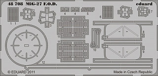 【新製品】[8591437487080] 48708)MiG-27 フロッガー F.O.D. エアインテイクカバー